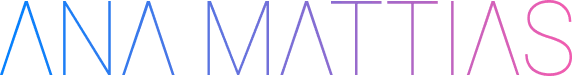 Logotipo Ana Mattias desenvolcimento de software